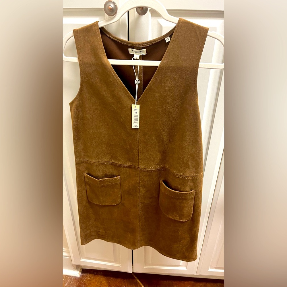 NWT Max Studio London Vicuña dress M